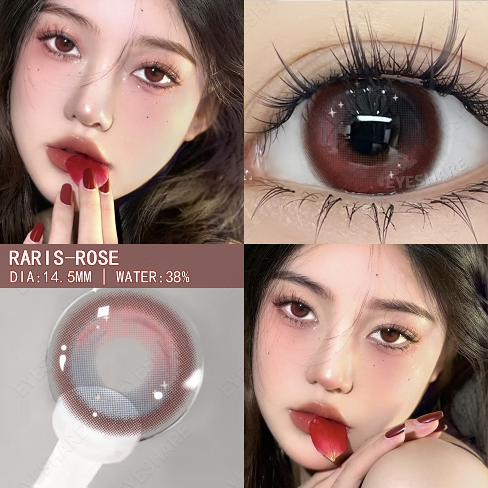 [NEW] PARIS-ROSE /NANALAM คอนแทคเลนส์สีเทา blue เลนส์นิ่ม 2 ชิ้น 1 คู่ คอนแทคเลนส์สี บิ๊กอายตาหวาน 14.5มม