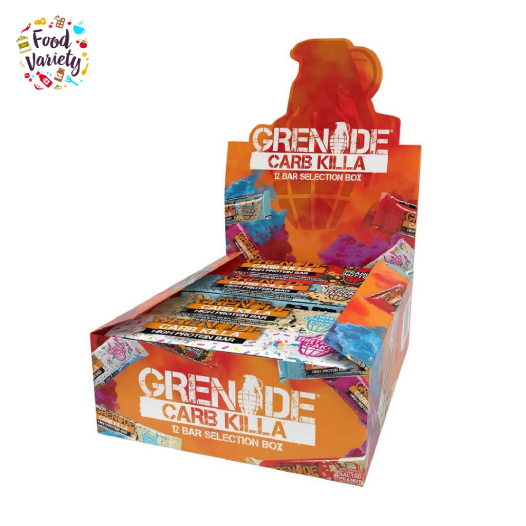 Grenade High Protein Low Sugar Bar – Assorted Box (12 Bars) 720 g