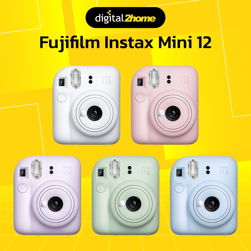 (มีของพร้อมส่ง) Fujifilm Instax Mini 12 (ประกันศูนย์ไทย)