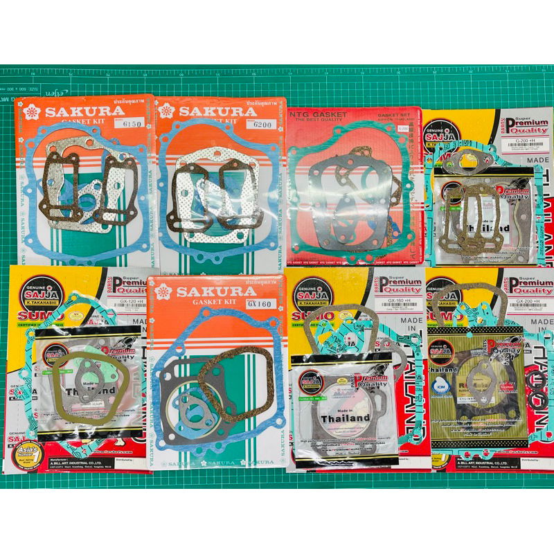 ปะเก็นชุด GX160 GX200 GX120 G150 G200