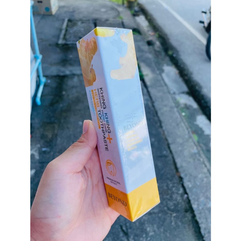 Beyond ยาสีฟันขิงขิง  ยาสีฟันสมุนไพร