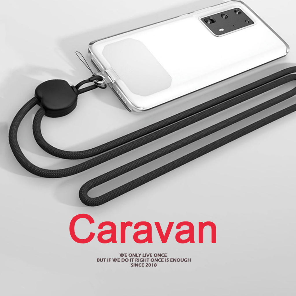 Caravan Crew Phone lanyard สายคล้องมือถือ สายคล้องโทรศัพท์ สายห้อยโทรศัพท