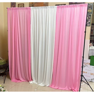 ผ้าฉาก งานแต่ง งานหมั้น เซต 3 ผืน กว้าง 2.5 - 3 เมตร