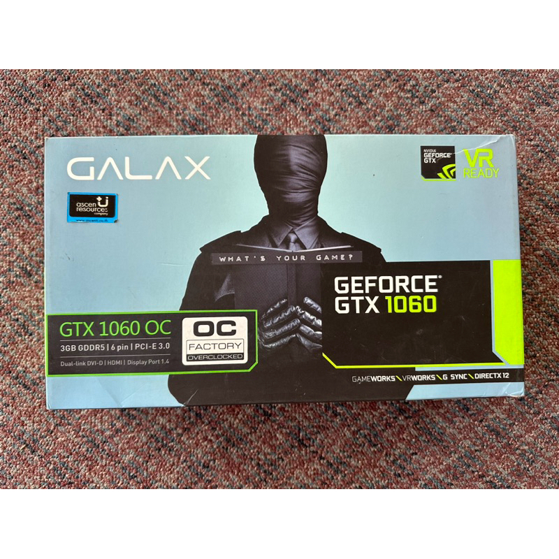 Galax gtx 1060 3g oc