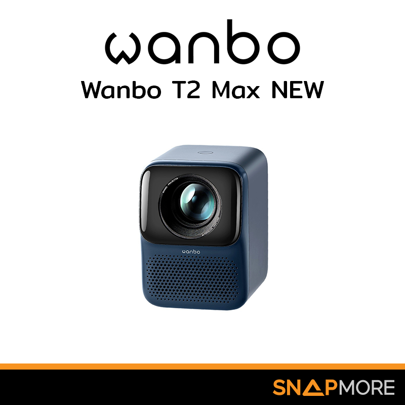 [รุ่นใหม่] Wanbo T2 Max NEW 1080P HD Projector โปรเจคเตอร์ มินิโปรเจคเตอร์ Built-In Android 9.0 HIFI