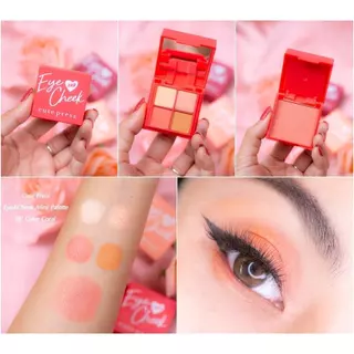 แถมถุงผ้า ❤️ cute press พาเลทท์แต่งหน้าสุดพิเศษ Eye & Cheek Mini Palette