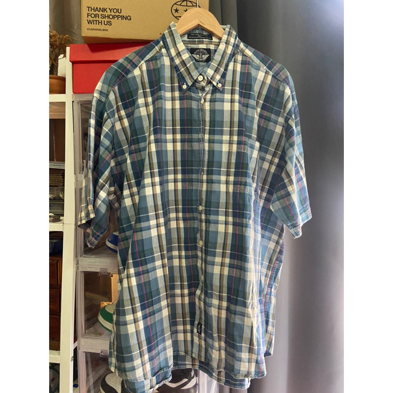 Dockers 90s Levi’s Indigo Button Up Shirt เสื้อ