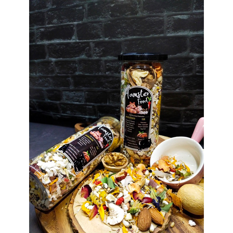 อาหารแฮมสเตอร์สูตรเน้นโปรตีน