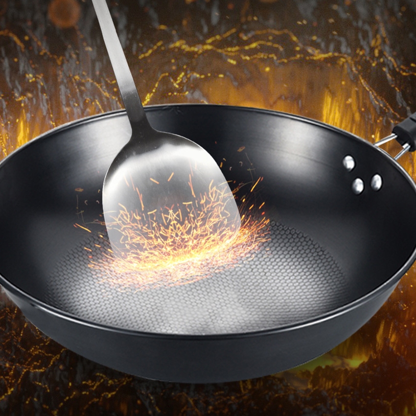 Marino Home เครื่องครัว กระทะก้นลึก รังผึ้งครึ่งใบ Non-Stick No.Y1882 ราคา ถูกที่สุด ดีลบีเคเค แกลเลอรีภาพที่ 5
