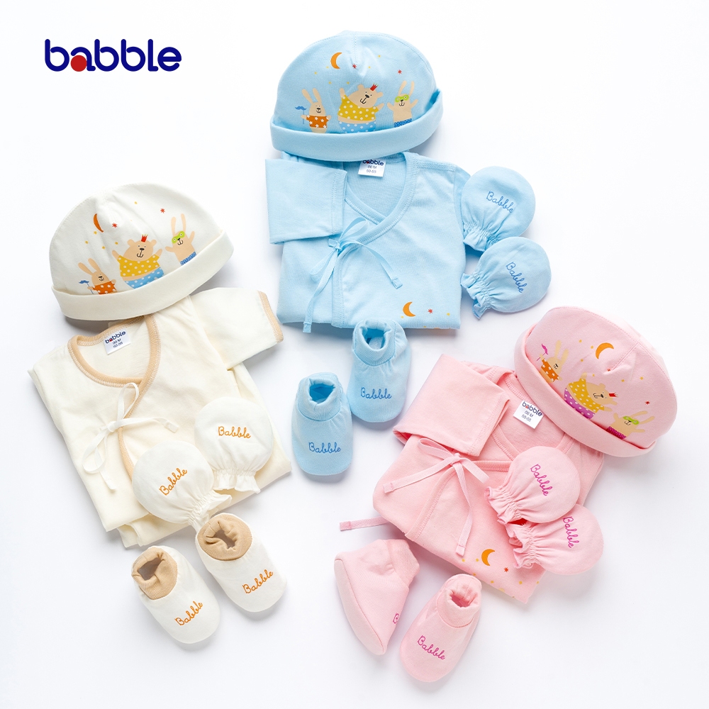 [ช้อป1399ฟรีผ้าห่ม] Babble ชุดเด็กแรกเกิด ชุดเซตเด็ก แรกเกิด ถึง 3 เดือน คอลเลคชั่น Chubby (Bta)