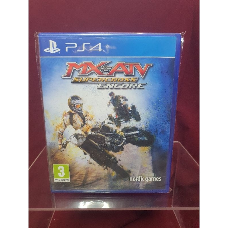 ps4 mx vs atv supercross encore มือ2 สภาพดี