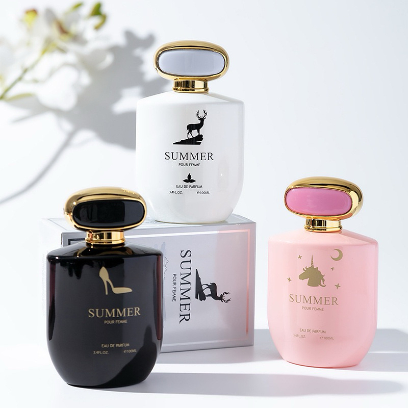 SUMMER น้ำหอมซัมเมอร์ 100ml หอมเซ็กซี่หรูหรากระชากใจ หอมดึงดู น้ำหอมผู้หญิง น้ำหอมผู้ชาย น้ำหอมสยบกลิ่นตัว