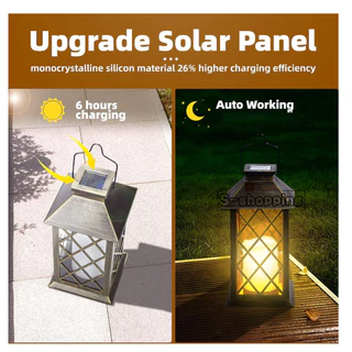 CO-011 ไฟเทียน กระพริบ พลังงานแสงอาทิตย์โซล่าเซลล์ Solar light 1 LED โคมไฟตกแต่งบ้าน