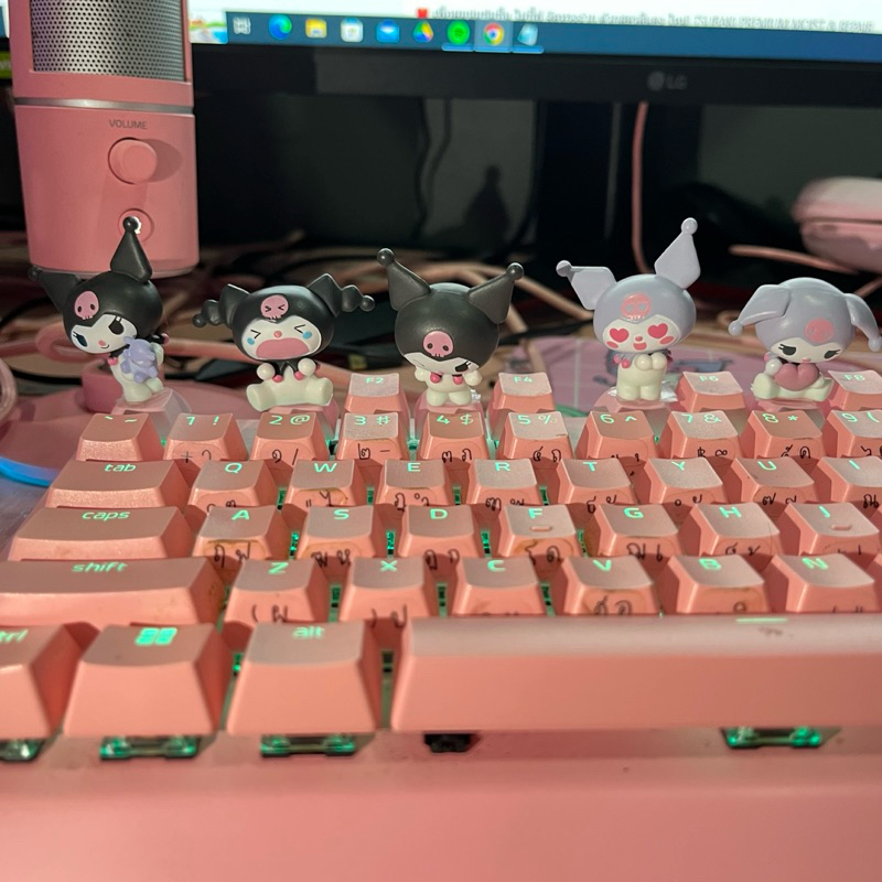 คีย์แคป Keycaps Sanrio Kuromi ~~