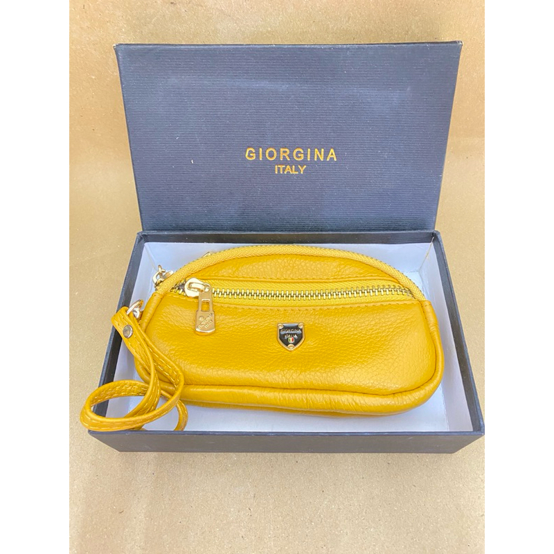 กระเป๋าคล้องมือ Giorgina Italy ของใหม่เก่าเก็บสวย