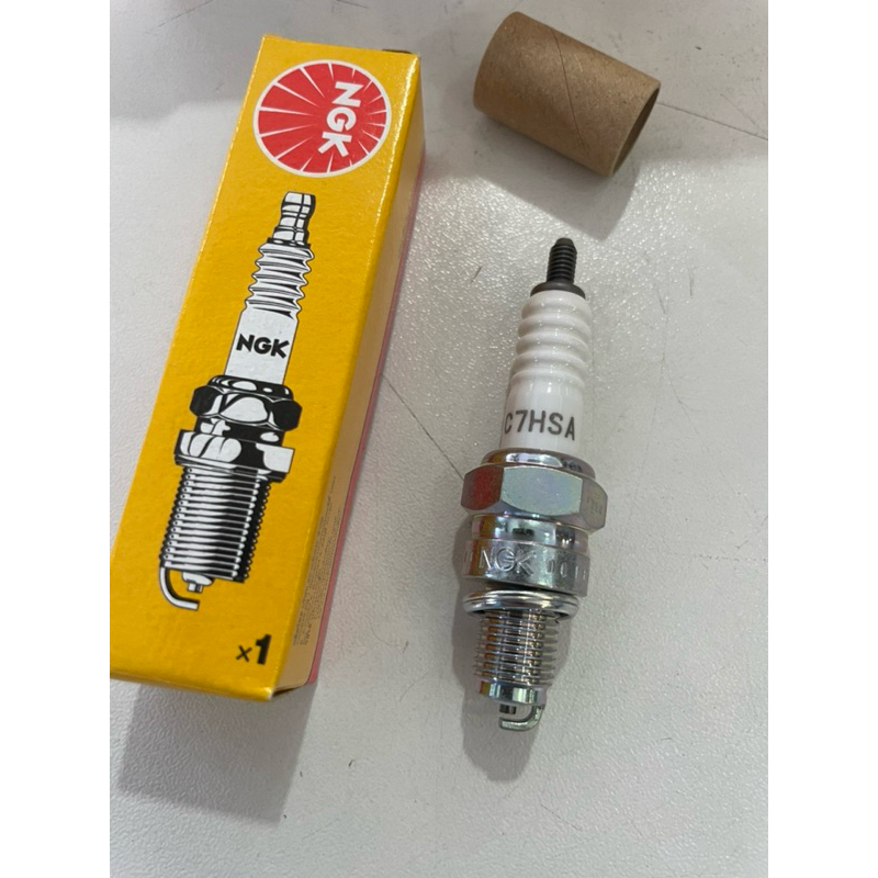 หัวเทียนC7HSA NGK Wave100/Dream100/Mio/Fino/Spark/Fresh/Smash
