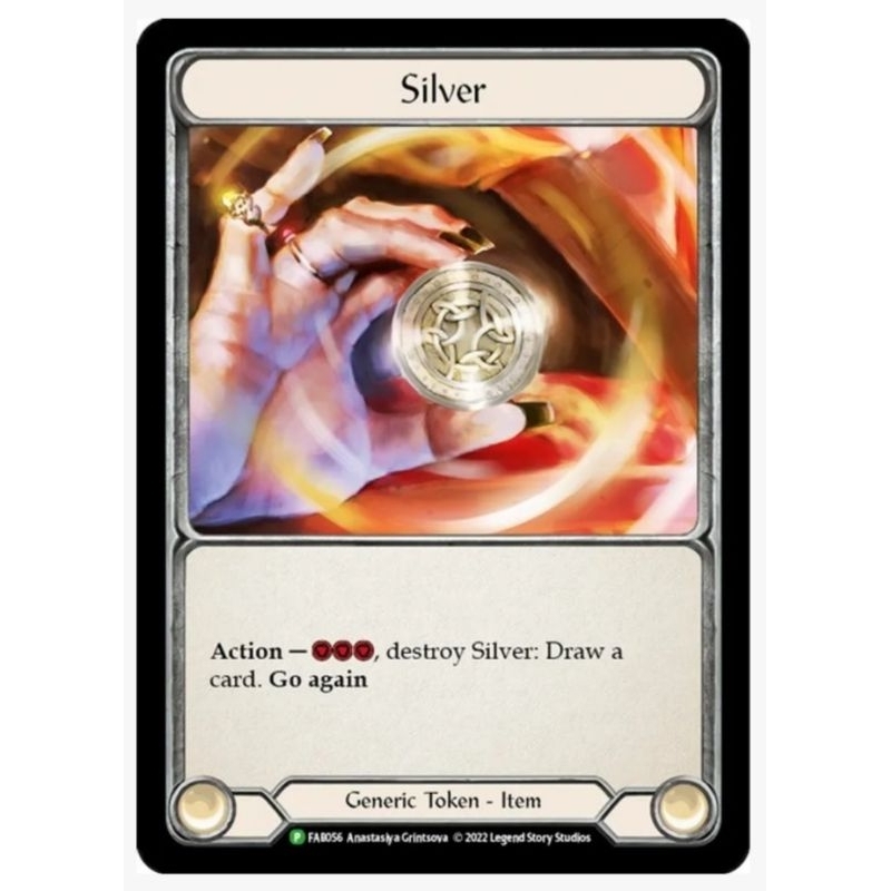 Flesh and blood: Silver(Promo, Cold foil, FAB056)​