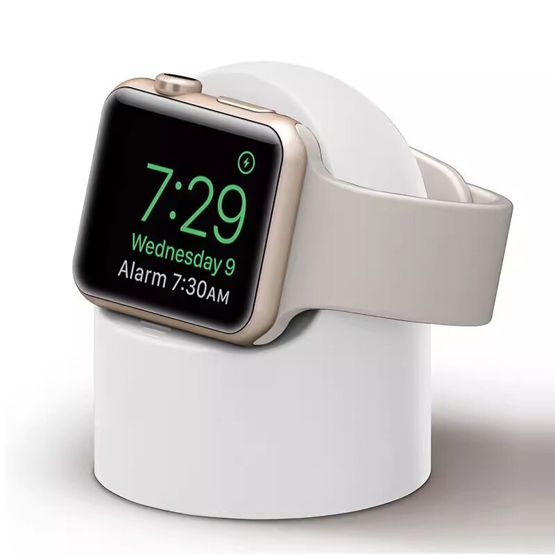 แท่นวางซิลิโคน iWatch สำหรับนาฬิกา แท่นชาร์จ สำหรับ Smart Watch Series1/2/3/4/5/6/7/SE แท่นวางที่ชาร์จแอปเปิ้ลวอช cod