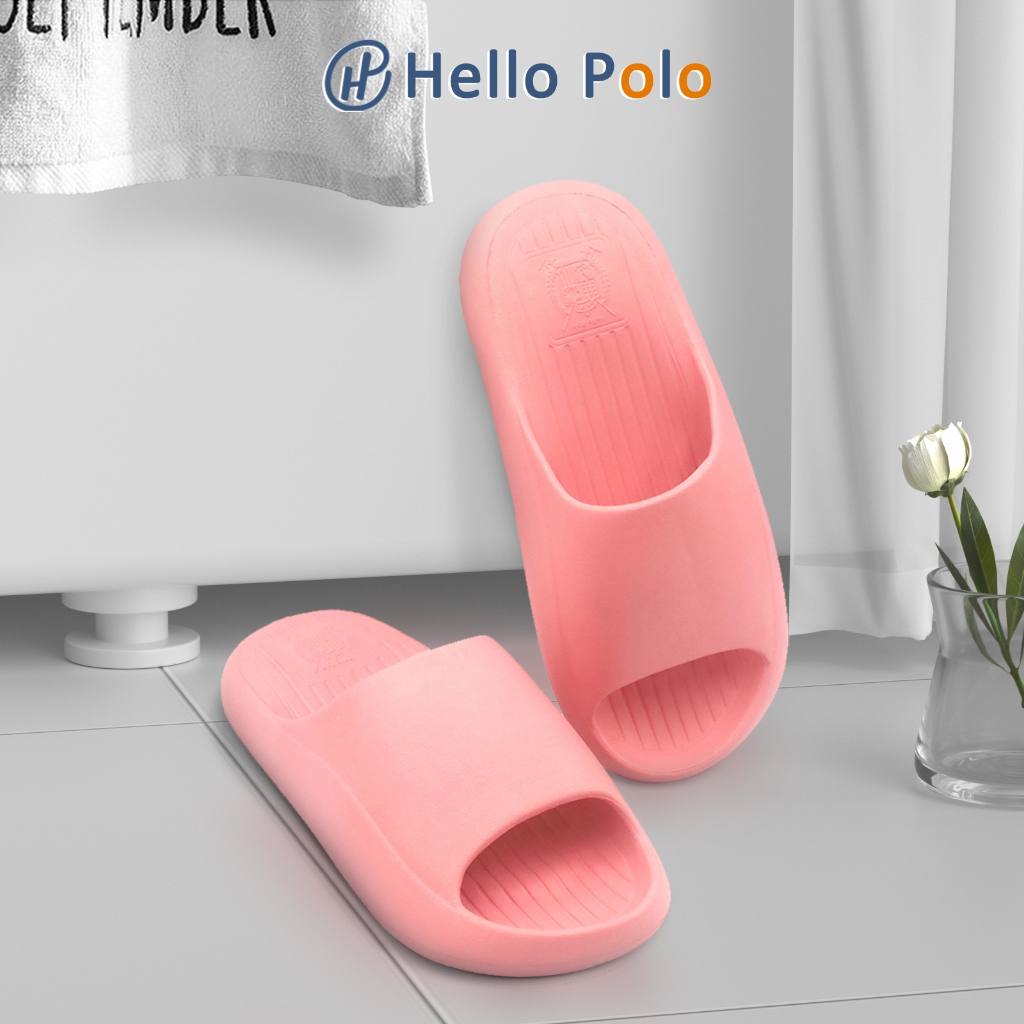 Hello Polo รองเท้าแตะผู้หญิง รองเท้านิ่มเหมือนเหยียบขี้ ลายอุ้งเท้าแมวน่ารัก พื้นหนา กันลื่น เหมาะกับฤดู HP8004W