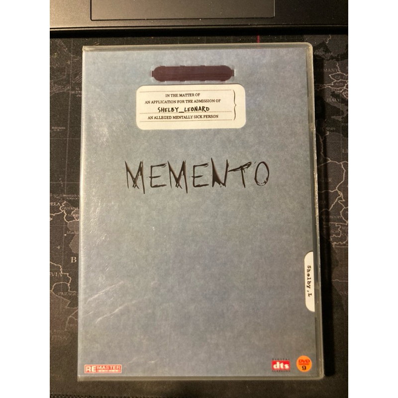 DVD “MEMENTO” Christopher Nolan