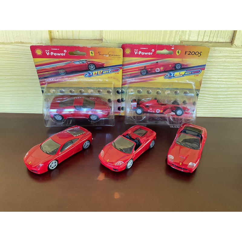 Ferrari shell V-Power set 5 คัน