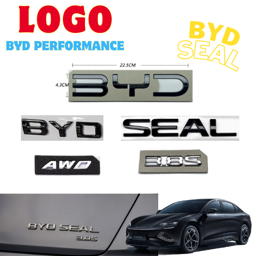 BYD Seal  Logo  3.8S *แบบถอดของเดิมออก* สินค้าพรีออเดอร์