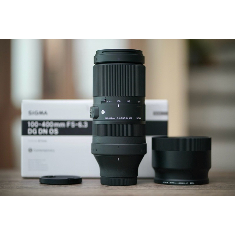 Sigma 100-400mm F5-6.3 DN DG for sony หิ้ว/อปกร