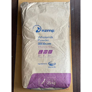 Whole milk Powder (Newzealand) : หัวนมผง (นิวซีแลนด์) 25kg