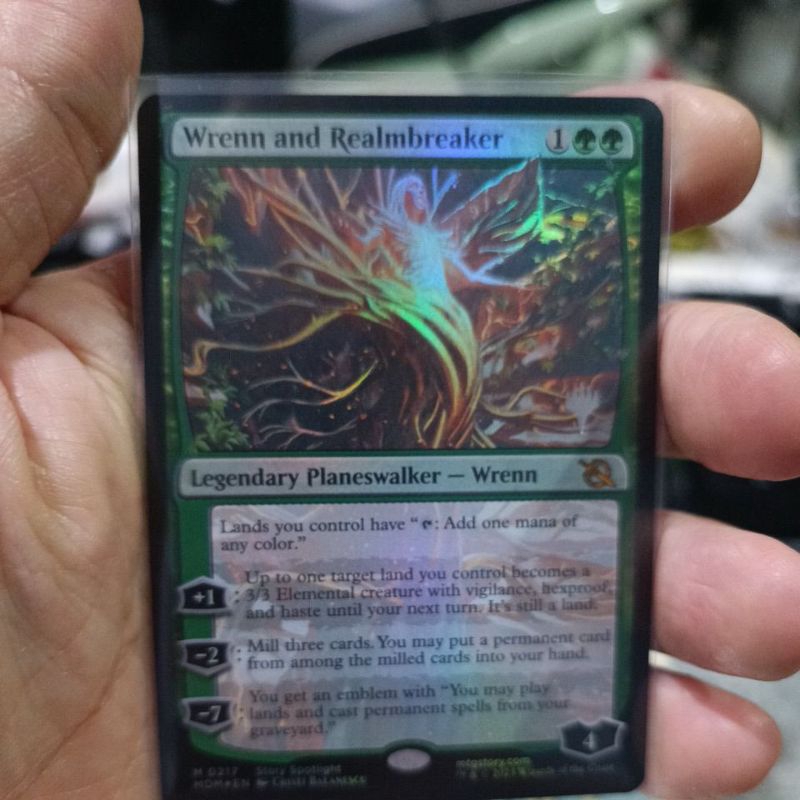 Wrenn and Realmbreaker MTG Single Card