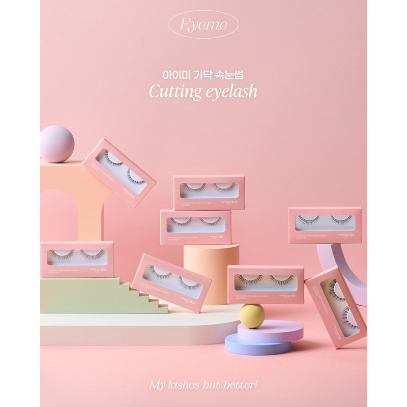 พร้อมส่ง V33/W33 Piccasso Eyeme Cutting Eyelash