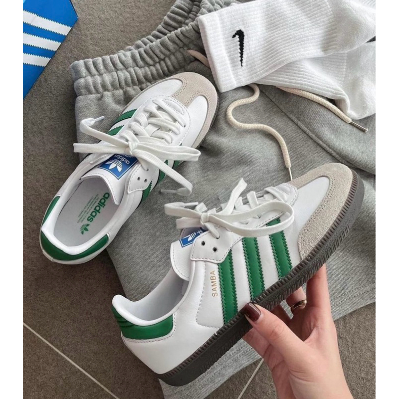 รองเท้าผ้าใบลำลอง Adidas SAMBA 1:1 (พร้อมส่ง / รุ่นนี่ใส่ไซส์ปกติ) พร้อมกล่อง#2