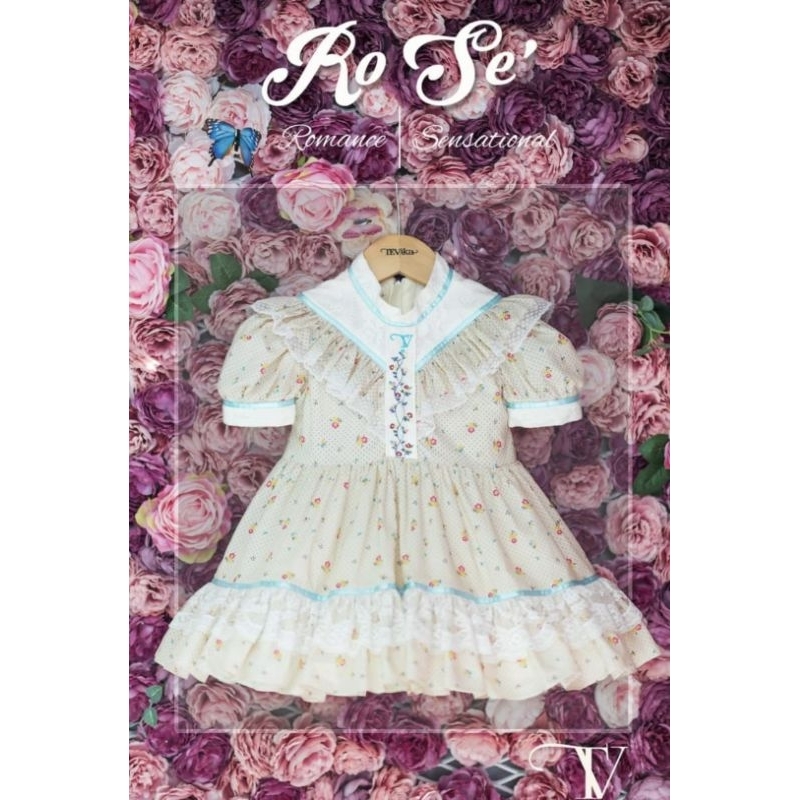 [NEWรอของจากแบรนด์]​ TEVIKA VINTAGE ROSE'แม่หญิงเทวิกา ไซส90​