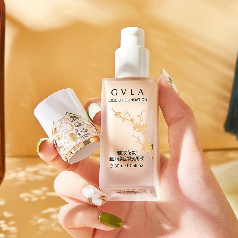 GVLA คอนซีลเลอร์ รองพื้น ชนิดน้ำ 2 สี ปกปิดรอยคล้ำ รอยสิว ติดทน กันน้ำ N0.65015