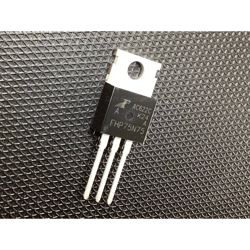 FHP75N75 TO-220 FHP 75N75 N-CHANNEL New original MOSFET 75A 75V