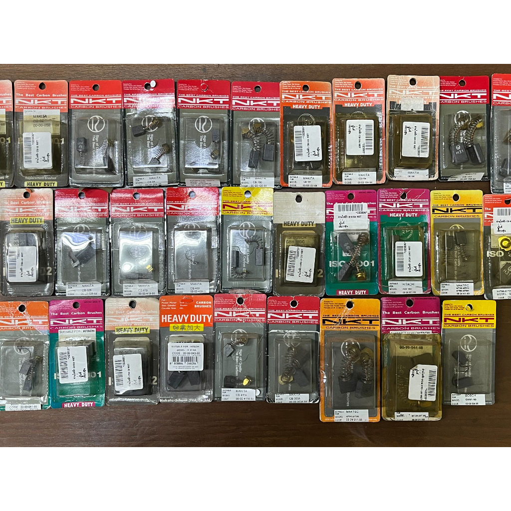 แปรงถ่าน NKT HITACHI HITACHI D6SH,DH16V,G18SC,H-41 SA,PDP-100c,PSB-400 แปรงถ่านไฟฟ้า อุปกรณ์ไฟฟ้า เค