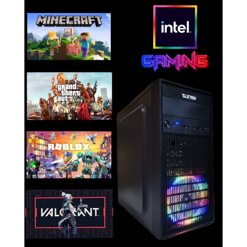 คอมเล่นเกม ใช้งานทั่วไป intel pentuim g core i3 i5 gen10 การ์ดจอ แรม ได้ครับ