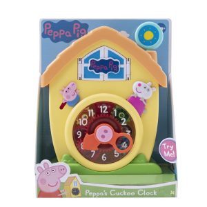 Peppa Pig Cuckoo Clock ของเล่นนาฬิกาฟันเฟือง