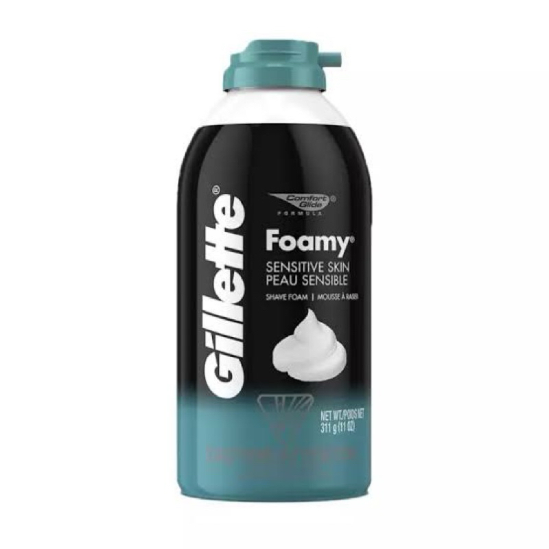 Gillette Foamy Sensitive Shave Foam For Men 311g.