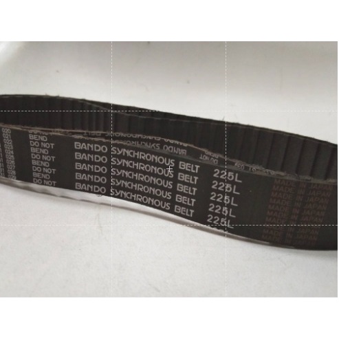 BANDO BANDO 225 L สายพานตีนตะขาบ สายพานไทม์มิ่งแบบซิงโครนัส ประเภท L  เบอร์ 225L หน้ากว้าง 19.05 มิล ผลิตจากญี่ปุ่น แท้