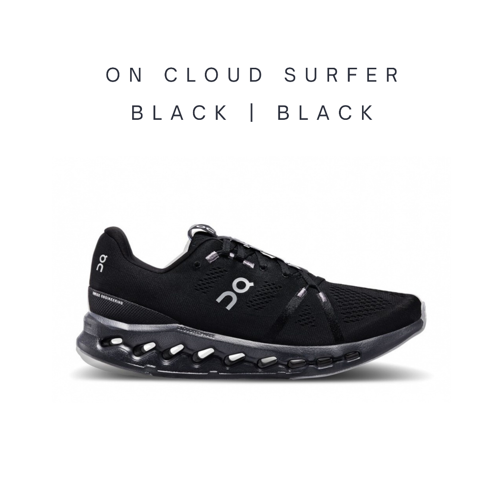 [พร้อมส่ง] On Running Cloud Surfer Mens All Black 3MD10420485