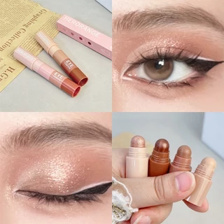 L414 ดินสออายแชโดว์ ไฮไลต์ กลิตเตอร์ ประกายชิมเมอร์ สีชัด กันน้ำ ติดทน 4 สี