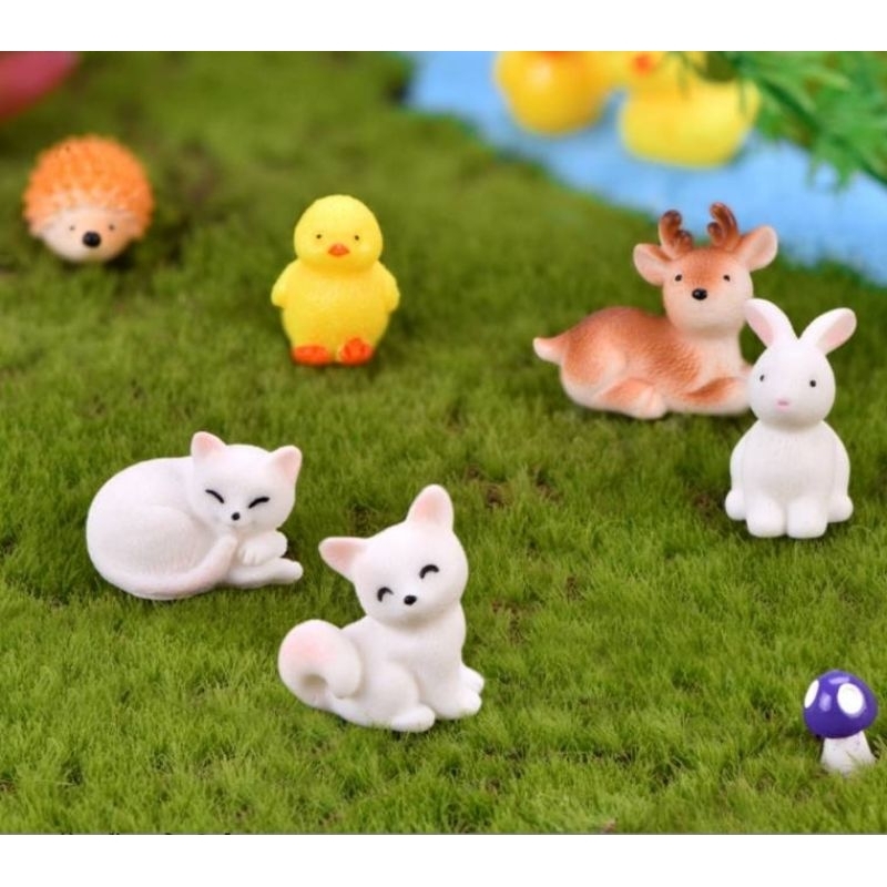 ตุ๊กตาจิ๋ว แต่งสวนจิ๋ว สวนถาด ขนาดเล็ก