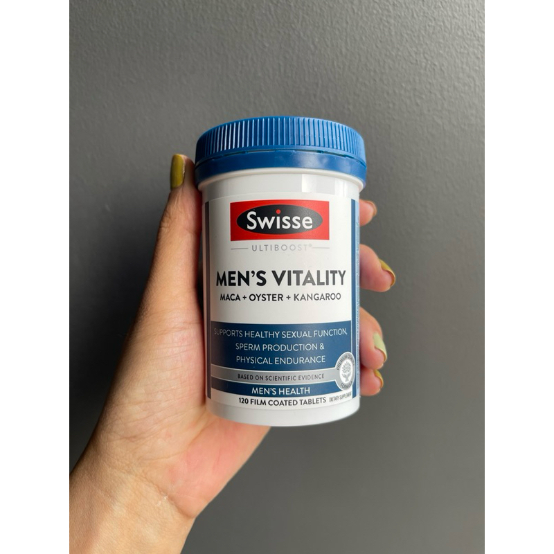 Swisse Men’s Vitality 120 เม็ด Exp. 2/25