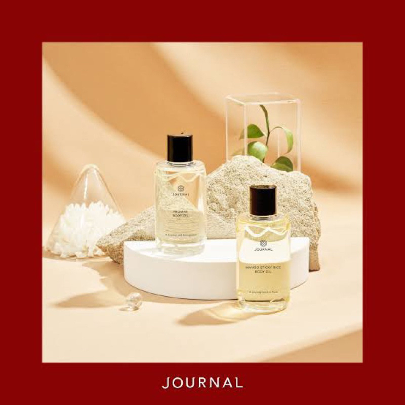 journal body oil แบ่งขาย 5/10/20/30 ml กลิ่น First Love, The Legacy, Nang Ram, Promise, Charm และ Natura