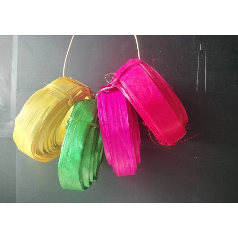 ใบลานหลากสี 4 สี (40 ใบ)