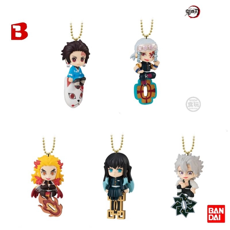 (แท้มือ1)Twinkle Dolly Demon Slayer: Kimetsu no Yaiba 3 พ่วงกุญแจดาบพิฆาตอสูร 3 แยกชิ้น