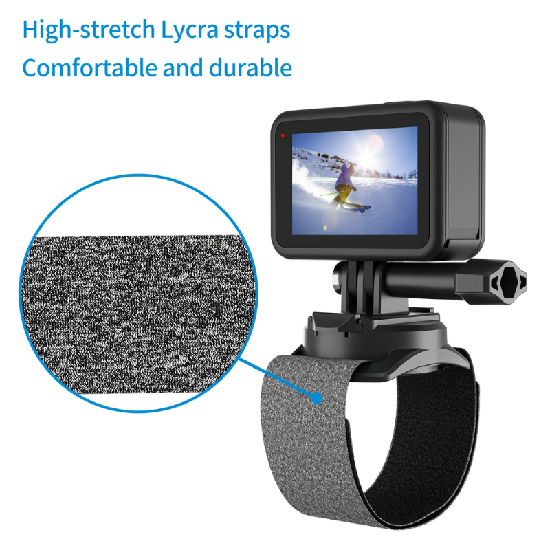 Telesin 360 Degree Steerable Wrist Strap for Action Camera