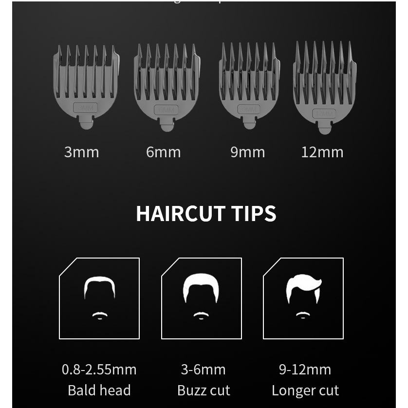 ปตาเลี่ยนไร้สาย แบตเตอเลี่ยน ปัตตาเลี่ยนตัดผม เหมาะสําหรับช่างทําผมและช่างทําผมมืออาชีพ ชาร์จusb แบตเตอรี่ แบตตาเลี่ยน - รูปที่ 6