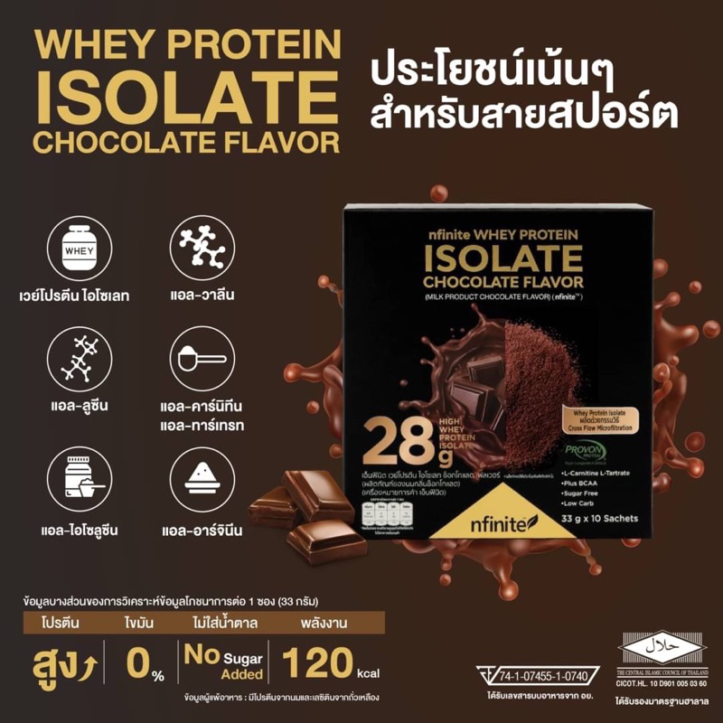 Whey protein isolate by nfinite