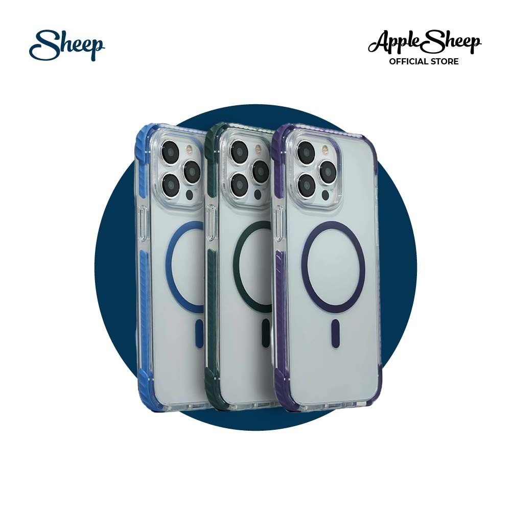 [Clearance][Bumper MS] เคสใสสำหรับไอโฟน รองรับการชาร์จแม่เหล็ก สำหรับiPhone14 / 14 Plus / 14 Pro และ14 Pro Max กันกระแทก